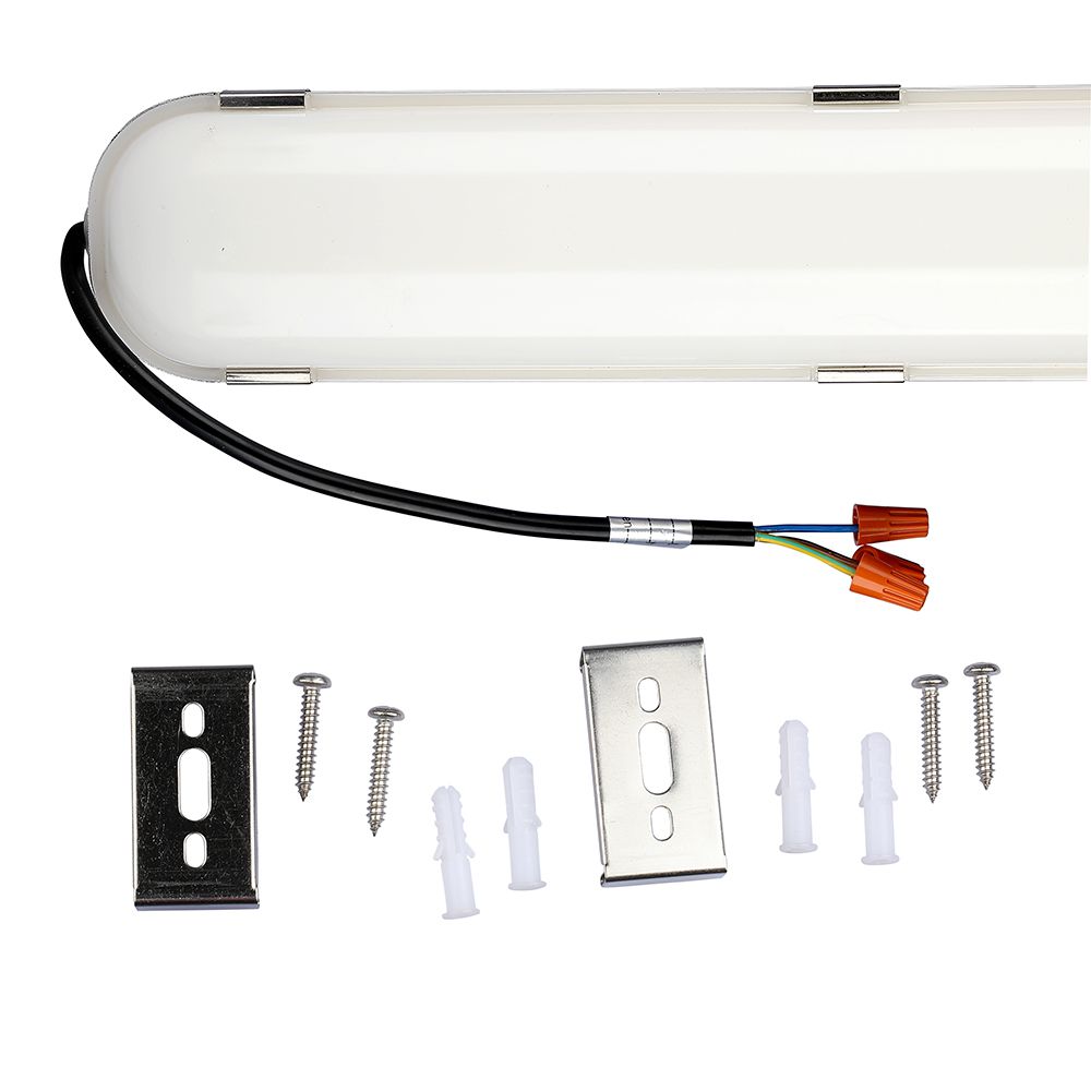 60W Oprawa hermetyczna aluminiowa 120cm / Chip SAMSUNG / Barwa:6000K / 5 Lat gwarancji