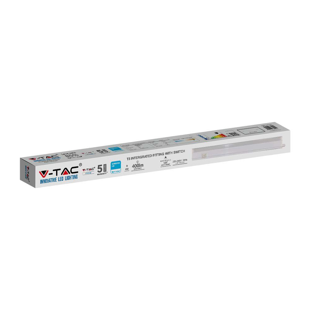 4W T5 Belka oświetleniowa LED 30cm / Chip SAMSUNG / Barwa:6500K