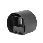 5W Kinkiet walec LED / CHIP BRIDGELUX / Barwa:4000K / Czarny