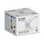 5W Kinkiet walec LED / CHIP BRIDGELUX / Barwa:4000K / Biały
