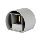 5W Kinkiet walec LED / CHIP BRIDGELUX / Barwa:4000K / Szary