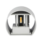 5W Kinkiet walec LED / CHIP BRIDGELUX / Barwa:4000K / Szary