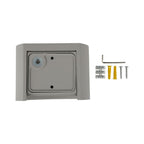 5W Kinkiet walec LED / CHIP BRIDGELUX / Barwa:4000K / Szary