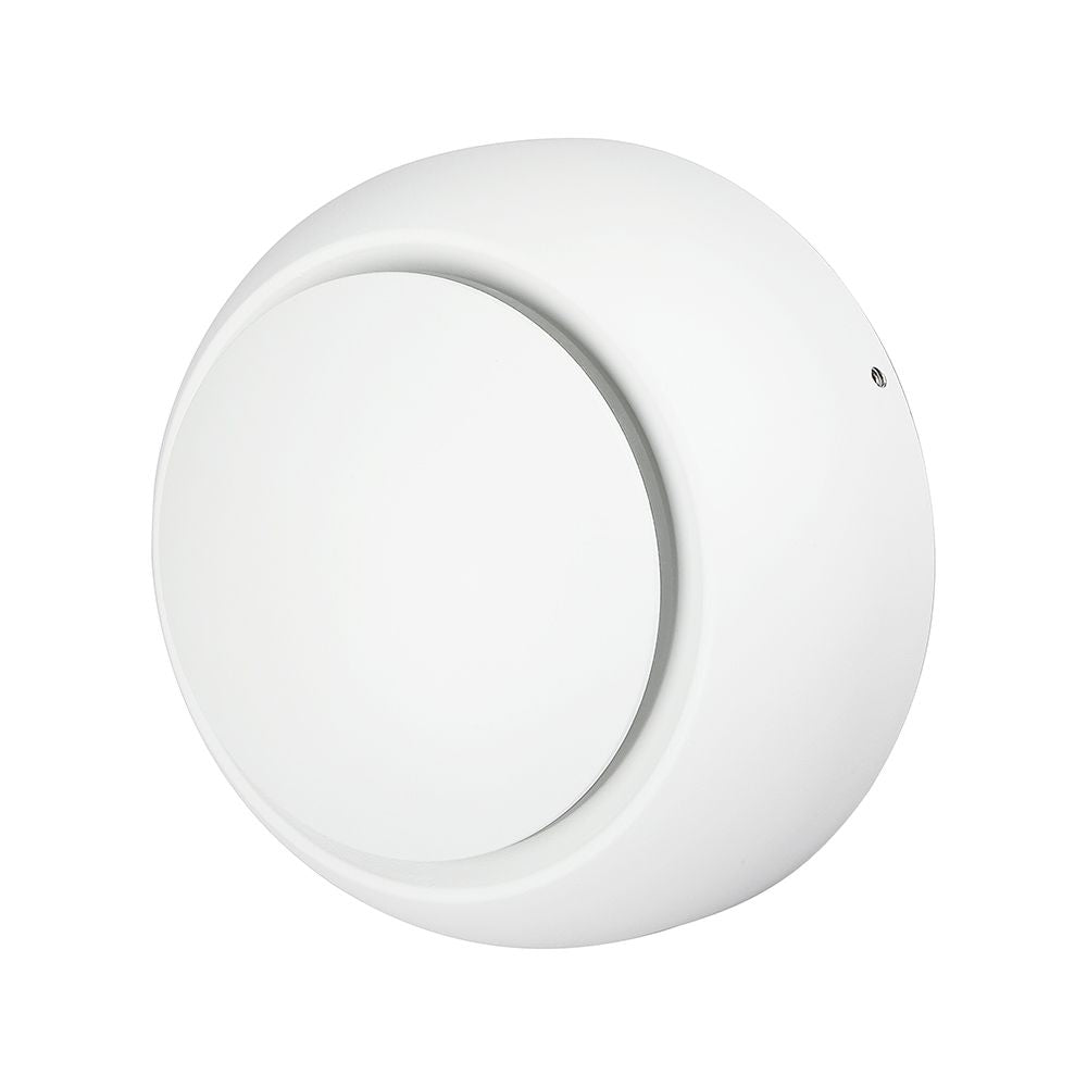 5W Kinkiet okrągły LED / CHIP BRIDGELUX / Barwa:4000K / Biały