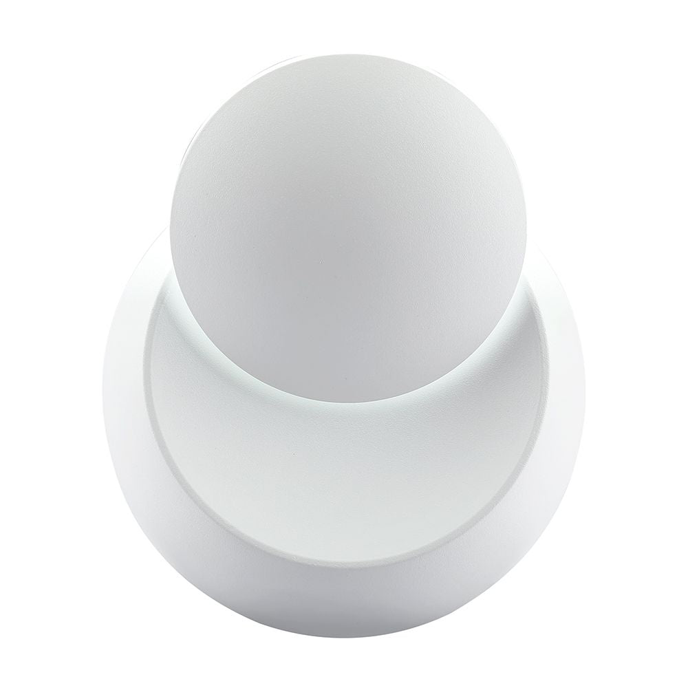 5W Kinkiet okrągły LED / CHIP BRIDGELUX / Barwa:4000K / Biały