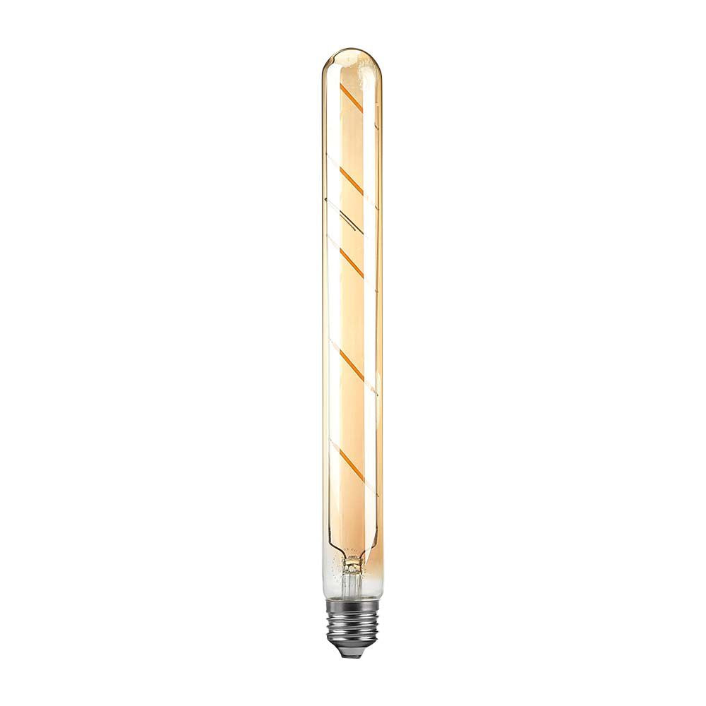 5W T30 Żarówka LED Filament / Klosz Bursztynowy / Barwa:2200K / Trzonek:E27