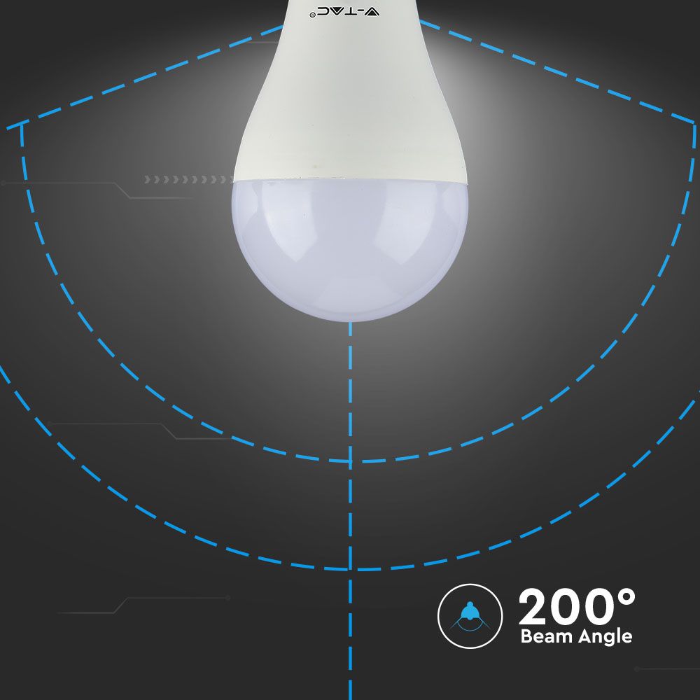 8.5W A60 Żarówka LED / Barwa:3000K / Trzonek:E27 / Opakowanie: 3szt.