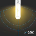 2W T30 Żarówka LED Filament / klosz: Transparentny / Barwa:3000K / Trzonek:E27