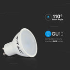 4.5W Żarówka LED / Klosz: Mleczny / Barwa:4000K / Trzonek:GU10 / Opakowanie: 3szt.