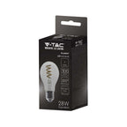 4W Żarówka LED Filament - Spiralna / Klosz: Transparentny /Trzonek:E27 / Barwa:3000K