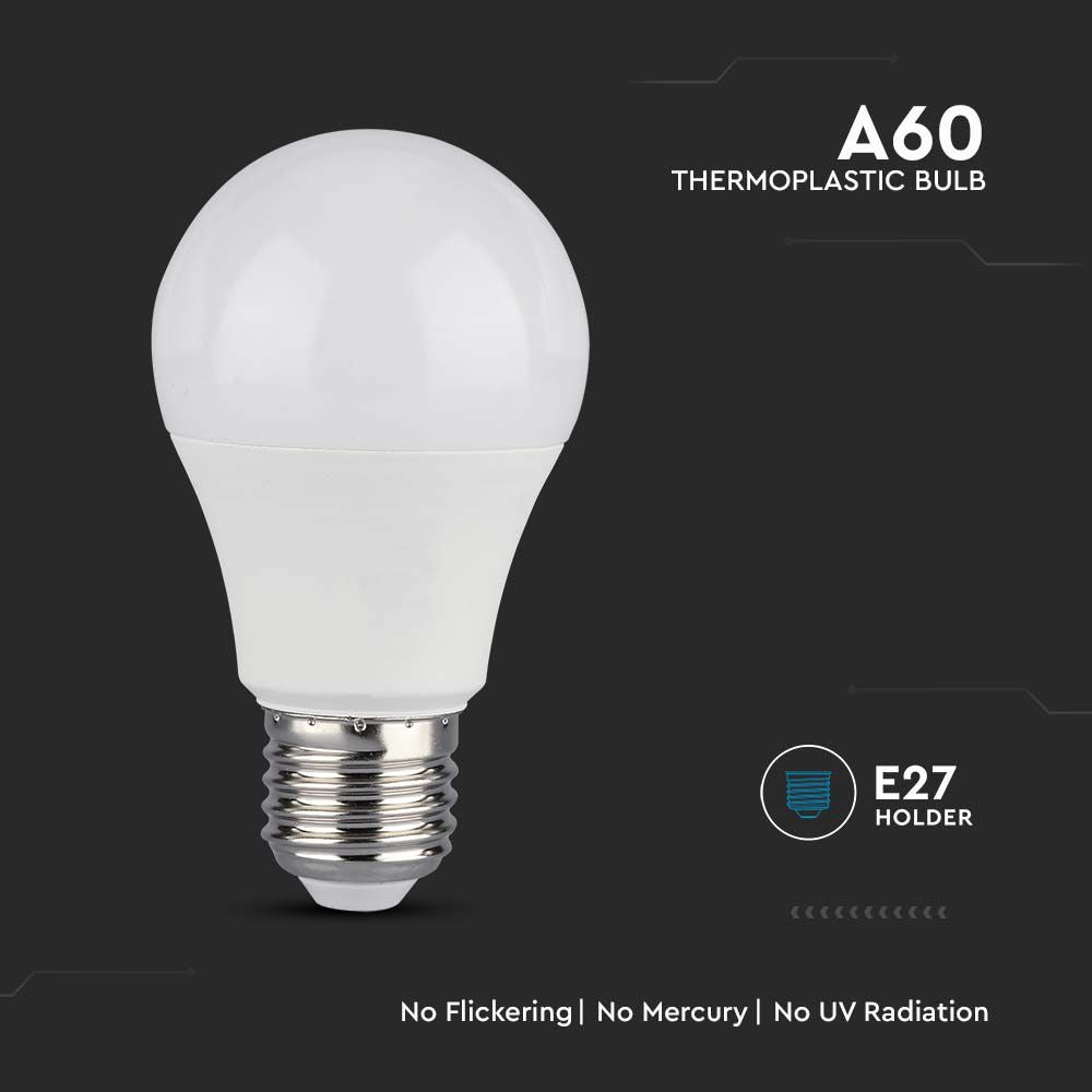 10.5W A60 Żarówka LED / Barwa:4000K / Trzonek: E27