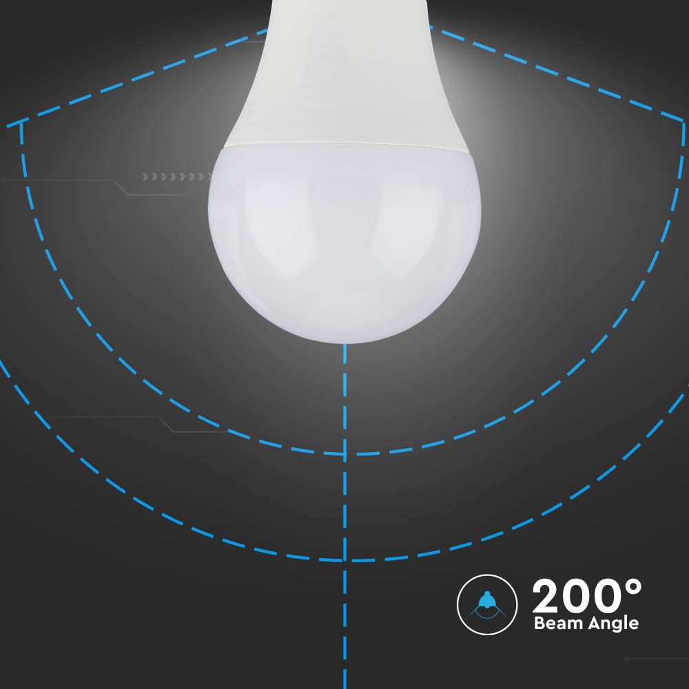 10.5W A60 Żarówka LED / Barwa:4000K / Trzonek: E27