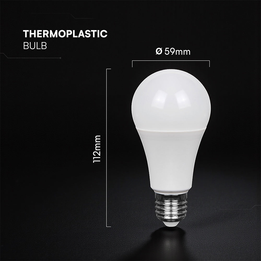 10.5W A60 Żarówka LED / Chip CREE / Barwa:4000K / Trzonek:E27 / 6 Lat gwarancji