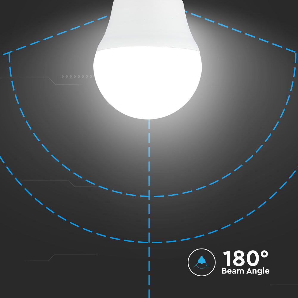 4.5W G45 Żarówka LED / Barwa:6500K/ Opakowanie: 3szt. / Trzonek: E27