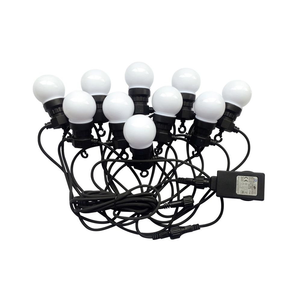 5W Girlanda LED / Długość: 5mb / Ilość żarówek: 10x0,5 / Barwa:3000K