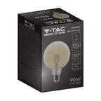12.5W G125 Żarówka LED Filament / Klosz Bursztynowy / Barwa:2200K / Trzonek:E27