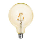 12.5W G125 Żarówka LED Filament / Klosz Bursztynowy / Barwa:2200K / Trzonek:E27