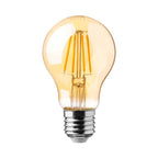 12W A70 Żarówka LED Filament / Klosz Bursztynowy / Barwa:2200K / Trzonek:E27