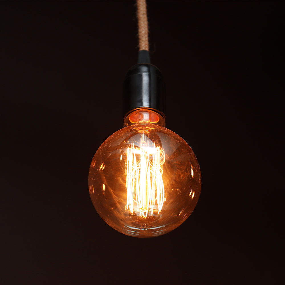 4W G125 Żarówka LED Filament / Klosz Bursztynowy / Barwa:1800K / Trzonek:E27