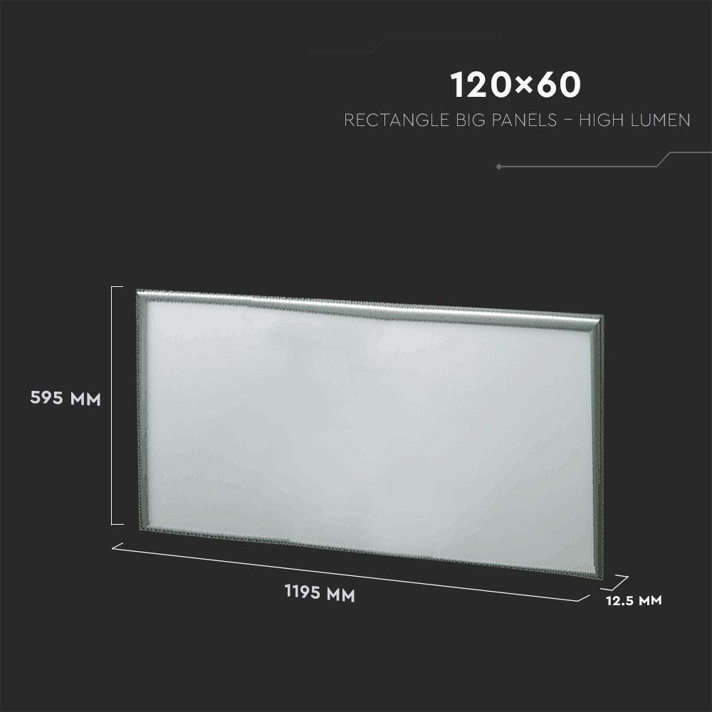 45W Panel LED -1200x600mm / Samsung / Barwa:4000K / 5 Lat gwarancji / Opakowanie: 2szt.