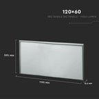 45W Panel LED -1200x600mm / Samsung / Barwa:6500K / 5 Lat gwarancji / Opakowanie: 2szt.