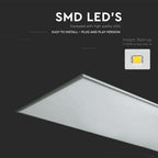 45W Panel LED -1200x600mm / Samsung / Barwa:6500K / 5 Lat gwarancji / Opakowanie: 2szt.