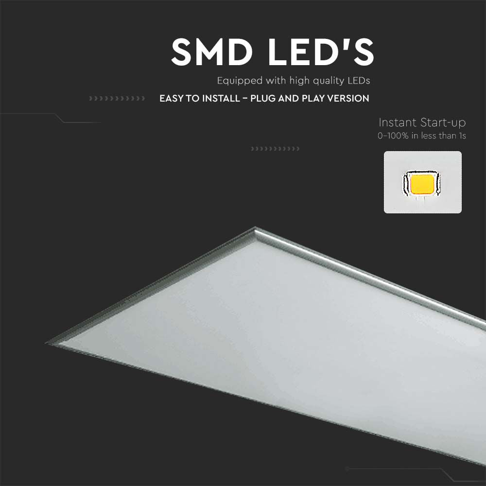 45W Panel LED -1200x600mm / Samsung / Barwa:6500K / 5 Lat gwarancji / Opakowanie: 2szt.