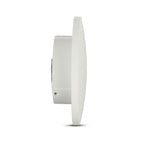 5W Kinkiet okrągły LED / Podświetlenie tył / CHIP BRIDGELUX / Barwa:3000K / Biały