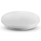 12W Plafon LED DOME / Średnica: 230 / Klosz: Efekt gwiazdek / Barwa:3w1