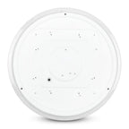 18W Plafon LED DOME / Średnica: 300 / Klosz: Efekt gwiazdek / Barwa:3w1