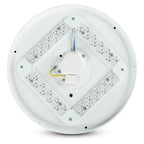 36W Plafon LED DOME / Średnica: 450 / Klosz: Efekt gwiazdek / Barwa:3w1