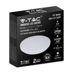 36W Plafon LED DOME / Średnica: 450 / Klosz: Mleczny / Barwa:3w1