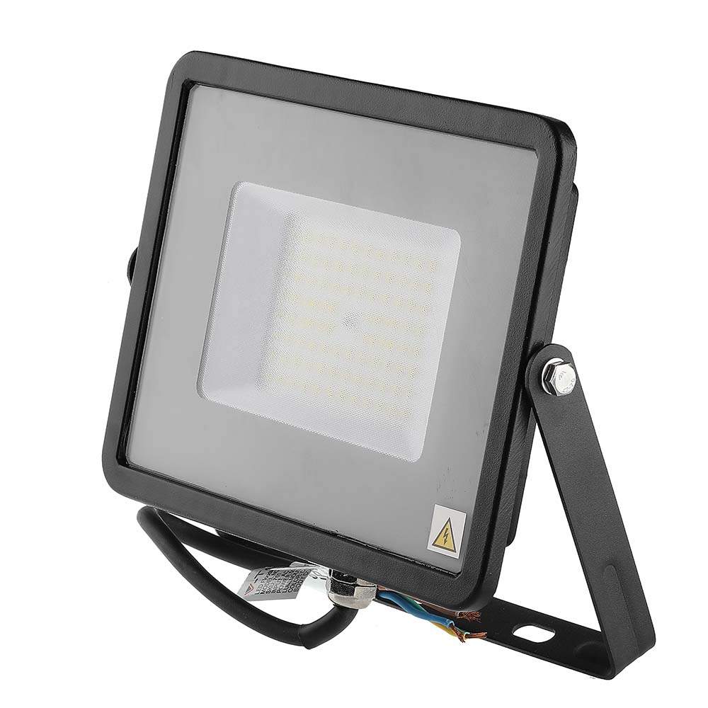 50W Naświetlacz LED SMD / Chip SAMSUNG / Barwa:4000K / Obudowa: Czarna / Wydajność: 115lm/w