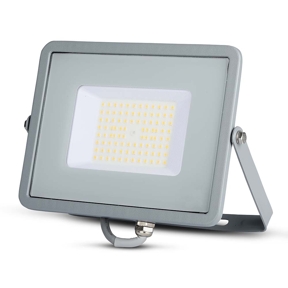 50W Naświetlacz LED SMD / Chip SAMSUNG / Barwa:4000K / Obudowa: Szara / Wydajność: 115lm/w