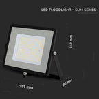 100W Naświetlacz LED SMD / Chip SAMSUNG / Barwa:4000K / Obudowa: Czarna / Wydajność: 115lm/w
