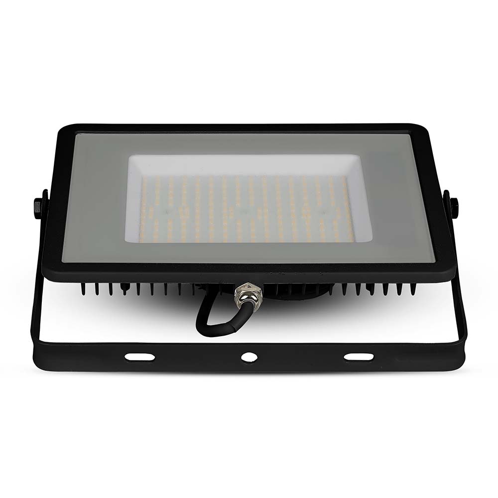 100W Naświetlacz LED SMD / Chip SAMSUNG / Barwa:6400K / Obudowa: Czarna / Wydajność: 115lm/w