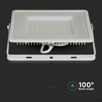 100W Naświetlacz LED SMD / Chip SAMSUNG / Barwa:4000K / Obudowa: Biała / Wydajność: 115lm/w