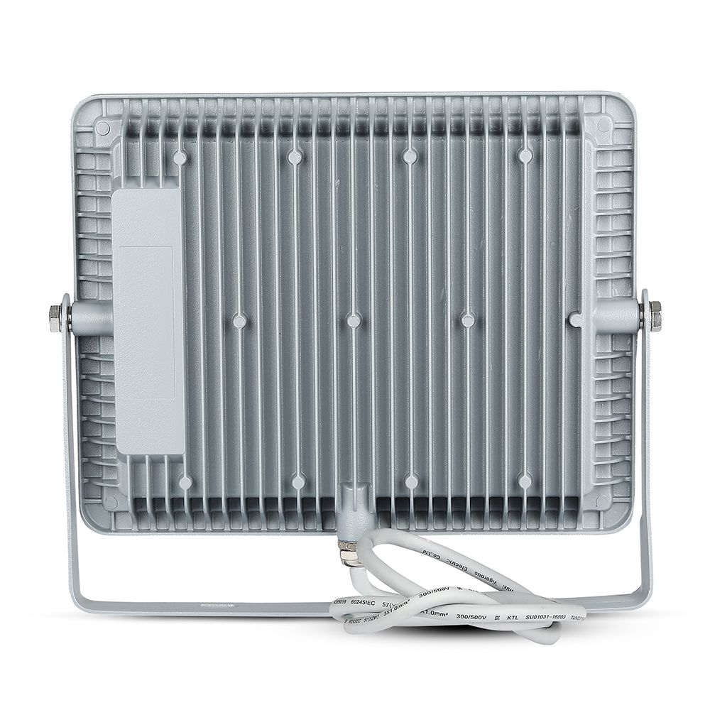 100W Naświetlacz LED SMD / Chip SAMSUNG / Barwa:6400K / Obudowa: Szara / Wydajność: 115lm/w