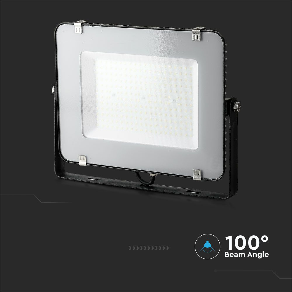 150W Naświetlacz LED SMD / Chip SAMSUNG / Barwa:4000K / Obudowa: Czarna / Wydajność: 115lm/w