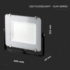 150W Naświetlacz LED SMD / Chip SAMSUNG / Barwa:6400K / Obudowa: Czarna / Wydajność: 115lm/w