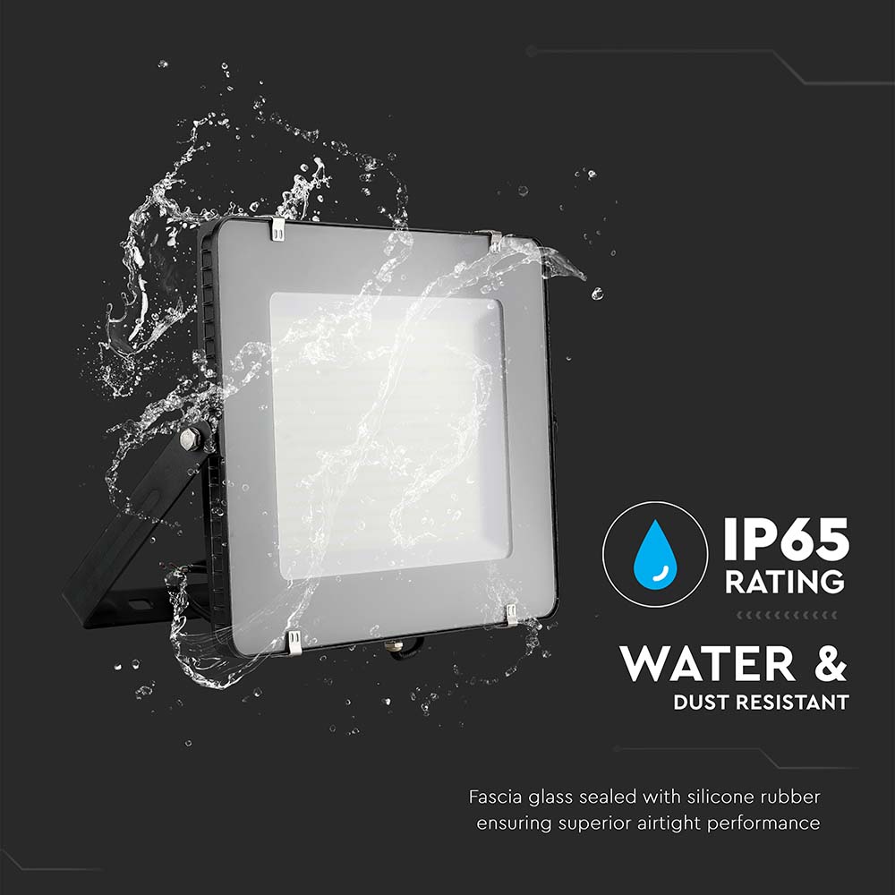 300W Naświetlacz LED SMD / Chip SAMSUNG / Barwa:4000K / Obudowa: Czarna /Wydajność: 115lm/w