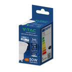 4.5W GU10 Żarówka LED / Chip CREE / Barwa:4000K / Kąt 38' / Trzonek:GU10 / 6 Lat gwarancji