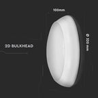 15W Plafon LED / Chip SAMSUNG / Barwa:6400K / IP64