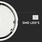 15W Plafon LED / Chip SAMSUNG / Barwa:6400K / IP64