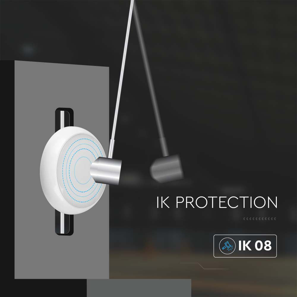 15W Plafon LED / Chip SAMSUNG / Barwa:6400K / IP64
