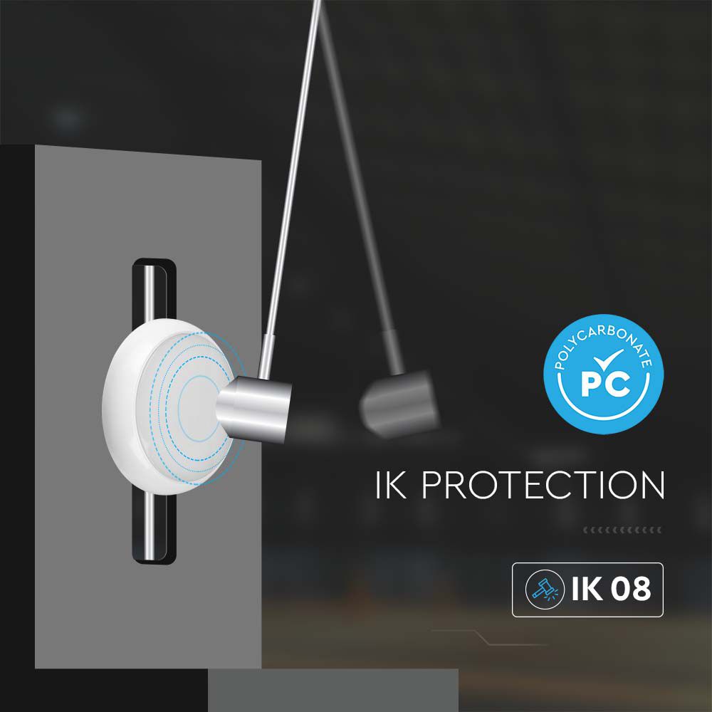 15W Plafon LED z czujnikiem mikrofalowym/ Chip SAMSUNG / Barwa:4000K