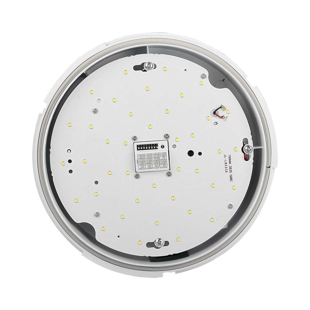 15W Plafon LED z czujnikiem mikrofalowym/ Chip SAMSUNG / Barwa:6400K