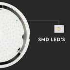 17W Plafon LED (Zasilanie awaryjne) / Chip SAMSUNG / Barwa:4000K