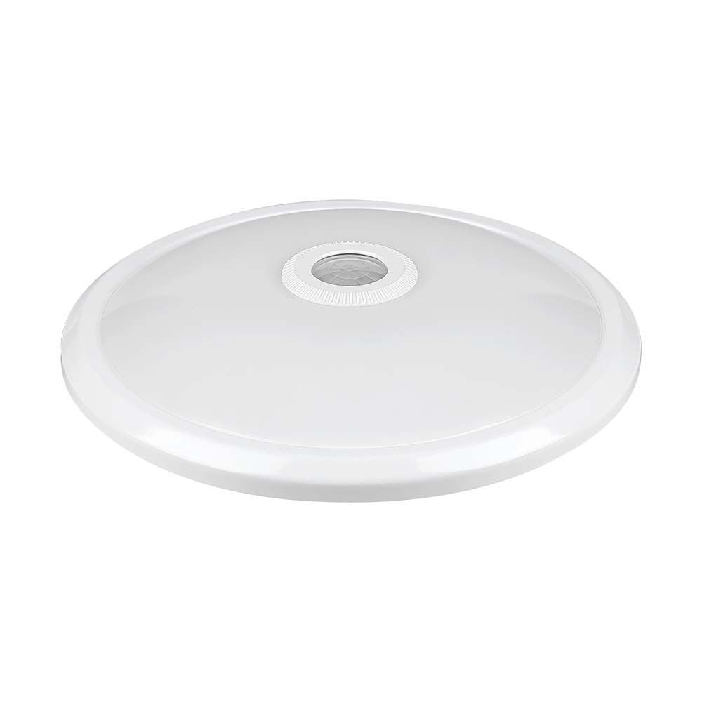 12W Plafon LED z czujnikiem PIR / Chip SAMSUNG / Barwa:3000K