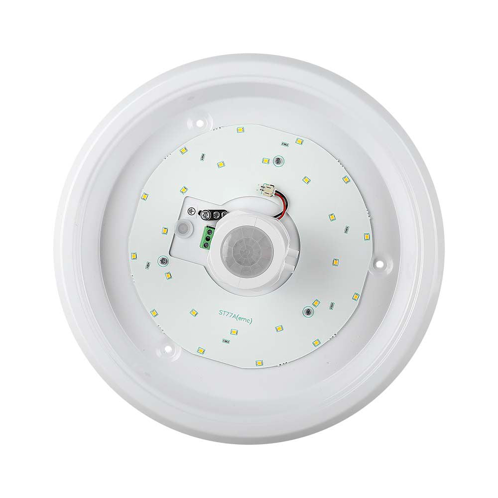 12W Plafon LED z czujnikiem PIR / Chip SAMSUNG / Barwa:3000K